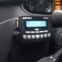 @TaxicabDave mounted it there , fed aerial behind dash 