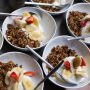 Wist je dat je ook gewoon in de gym kunt ontbijten? Probeer het dit weekend eens! #vondelgymrecepten