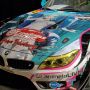 【ニコニコ超会議2015】今シーズンからGSRチームは車両をBMWからベンツにスイッチするのでミクBMWはこれが見納めかなー