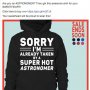 yes, I think this sweater will sell like crazy... what a genius campaign...