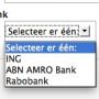 Iets anders: iDEAL is terug in de Apple Store. Dit keer mét Rabobank, ABN AMRO en ING. 

(cc. @iCulture @BasVroegop)