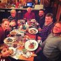 La famiglia eating Italian 🍝🕶b🇮🇹