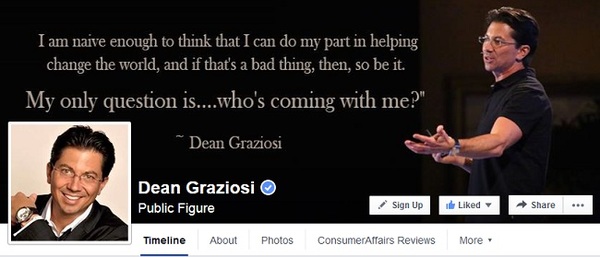  Dean Graziosi's Facebook Page