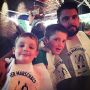 Birthday boy and his boys 