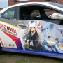 【第10回館林痛車ミーティング】先代UKシビックはｶｺ(・∀・)ｲｲ!! 以前見た時からサイドの絵柄が変わりましたね