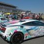 【痛Gふぇすた in お台場2015】まずはGSRのブース レーミク仕様のガヤルド、RX-8、SLS AMG GT3が揃い踏み！