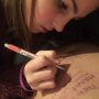 Got surgery tomorrow so my daughter is writing a note for the doctor...