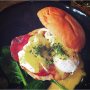Breakfast of champions! 🍳☕️
#congratstoCharlie #lilith #eggsbenedict #orgohome #MTCnights #brunchmornings