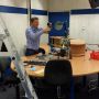 Ontmanteling radiostudio in volle gang. #rtvoost