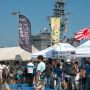 【艦艇公開in大洗】物販コーナーも盛況 もちろんガルパングッズもたくさんｗ しかしビーサン2500円とかちょっと阿漕すぎじゃないっすか？ｗ