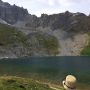 Lac supérieur des lacs Merlette