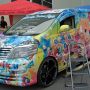 【オートジャンボリー2015】いつも痛車イベントで見るアルファードがこんな所にもｗ