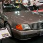 【AUTOMOBILE COUNCIL 2016】メルセデス・ベンツ 500SL 四角いライトの時代のベンツは怖いおじさんの乗り物と相場が(偏見) 