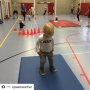 This little guy nailed the boxjumps today @speelkwartier #boxjumps