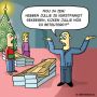 Het kerstpakket valt een beetje tegen dit jaar :-(  #cartoon 