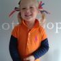 Onze kleine meid viert 'Koonjinnedag' :-)