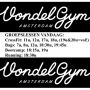 Groepslessen vandaag bij #vondelgym Vrij trainen is de hele dag mogelijk van 7u tot 23u.