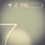 My iPhone often has 1% remaining battery but then still lasts for another 30 minutes.