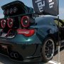 【ひめたま痛車祭2017】リアハッチに並んだスピーカーがバーニアにしか見えない件ｗ 