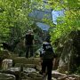 【筑波山】女体山頂上にある建物が見えてきました ゴールは近い！ 