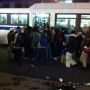 Metro van en naar Bronx rijden niet meer. Run op de bussen...
