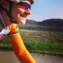 On such a beautiful day, you can only smile while out training. #lovemyjob