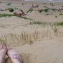 Zo. Strand. Was even doortrappen maar ik heb t gehaald!
