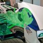 【オール ホンダF1マシン特別展示】Honda RA108 ホンダF1第3期最後のマシン ノーズ先端のダンボウィングを始め多数の空力パーツで武装した凄い奴 あとアースカラーもｗ 