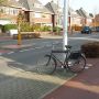 Bijzondere plek om je fiets te parkeren...