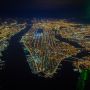 Most beautiful aerial shots of New York City by night #nyc