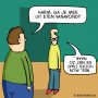 Uit eten. #uitdeoudedoos #cartoon 