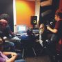 Dag 1 voor @Opel_Nederland is een (w)rap! Mooie dag met @KEIZBABY, @NegaNindo en @AnnicILFN in de studio!