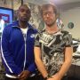 Primeur: de eerste foto waar Churandy @Martina200m NIET op lacht!