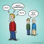 Pruik! Pruik! Haarstukje! #cartoon 