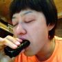 パクっ。うまい〜。