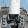 【艦艇公開 in 大洗2017】おなじみのPHALANXはこれまた艦橋の脇という高い位置に装備されています 