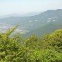 【筑波山】続いてはもう一つのピーク、男体山山頂を目指すため、ケーブルカーの駅まで戻ってきました 下界を望むと... 霞んでいて何も見えんｗｗｗｗｗ 