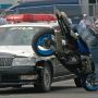 【オートジャンボリー2015】追い詰められてやりたい放題の犯人役の皆さんｗｗｗ パトカーを足蹴にｗｗｗ ※車内には本物の警官も乗ってます