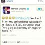 When i had Obama cracking up✍