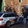 Raceday today! #FlecheWallone! Our staff in full preparation! #RaboLiv #SamenSterker