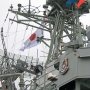 【FleetWeek 横須賀艦艇公開】ブリッジ直上にはためく日の丸ｗｗｗ