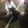 Duistere praktijken van @paul_van_dijk in de parkeergarage na #JobsNL. #kofferbak #koffer 