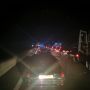 En zo sta je stil op de A73. Watskeburt? Geen idee!