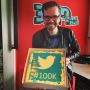 Kudos to the Dutch #twitter team for surprising me with this cool cake for hitting 100k followers! #cake #gift #straighttothehips