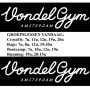 Groepslessen vandaag bij #vondelgym LET OP! gewijzigd avondprogramma tussen 17u en 19u vanwege feestelijke opening!