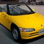 【Honda Collection Hall】市販車も展示されています まずはミッドシップ軽オープンのビート 今でもけっこう走ってたりするんだよな～