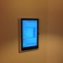 En ook nieuw: Android tablet voor home automation aan de muur. 