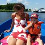   Lekker varen op de Vecht