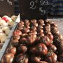 Zwarte tomaten. 