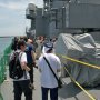 【艦艇公開 in 大洗2016】艦橋の脇を抜けると通路が開けてゆったりとしてきます 